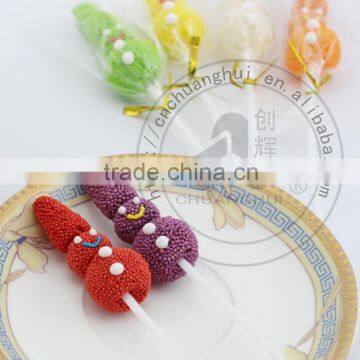 Gelatin Candy Snowman Gummy Lollipop, Jelly Lollipop photo-3