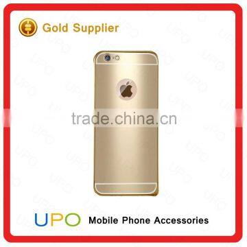 [UPO] Luxury Ultra Thin Bright Aluminum Metal Frame Mirror Bumper Cell Phone Case for IPhone 6 photo-3