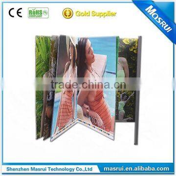 Fashion Design High Resolution Greeting Card LCD Video Brochure with Inside Pages