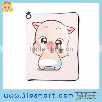 7" 10" tablet sleeve animation printing small quantity custom bag