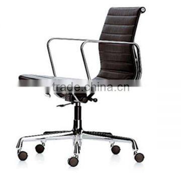 Fabric Swivle Office Computer Chair With pp Armrest and Nylon Base photo-5