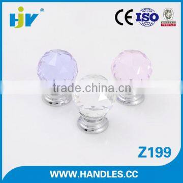 Factory direct sales vanity crystal handles and knobs