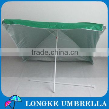 90cm green color advertising square beach umbrella