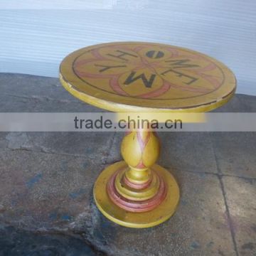 PAINTED ROUND TABLE