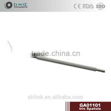 GA01101 Ophthalmic curved iris spatula and hook