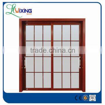 Aluminium window frame and glass design sliding type
