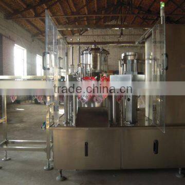 Anlida coconut milk stand up pouch filling and capping machine