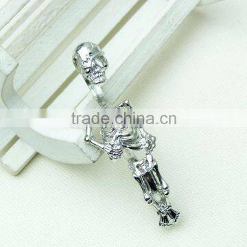 Jewellery Gold Human Skeleton Wedding Rings