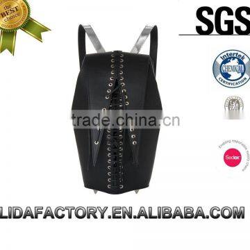 2016 New Ladies Fashion PU Leather Ladies Leather Backpack(LOD-15518)