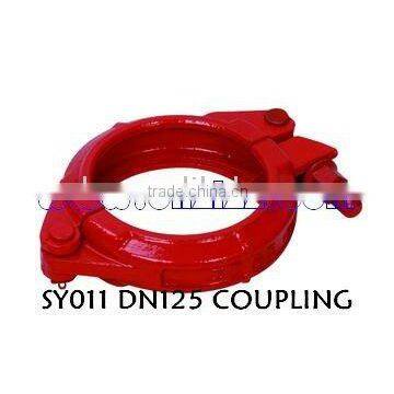 High quality SY011/DN125 concrete pump bolt pipe coupling