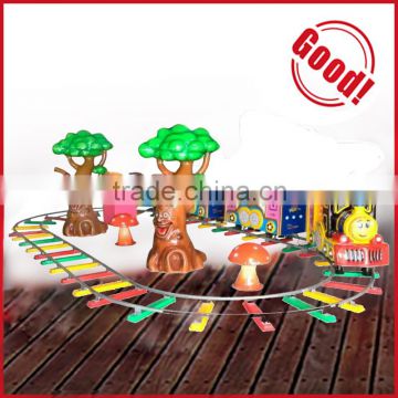 Kiddie Rides track train amusement equipment Train series game machine kids electric train rides Arcade Game Machine