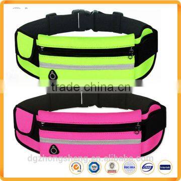 Multi-functional popular leisure sports running travel waist bags for unisex