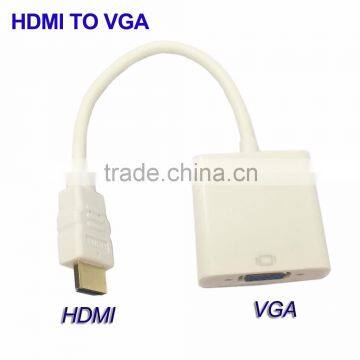 1080P HDMI TO VGA Converter Cable HDMI To VGA