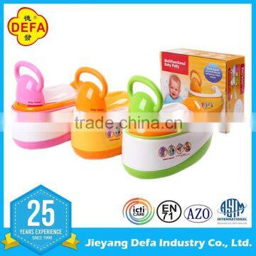 Eco-friendly Plastic Simple PP baby potty for wholesale