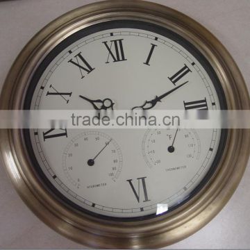 18 inch Big Size Weather Station Clock Antique Wall Clock For Sale