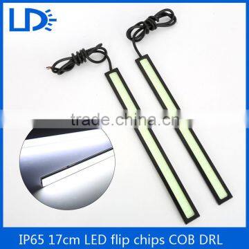 100% Waterproof Ultra-thin 17CM COB Chip LED Daytime Running Light LED DRL Fog Car Lights Car day Running Lights