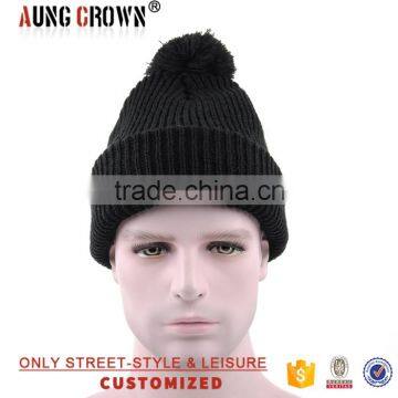 Adult teenader knitted hat factory cool custom design winter hat