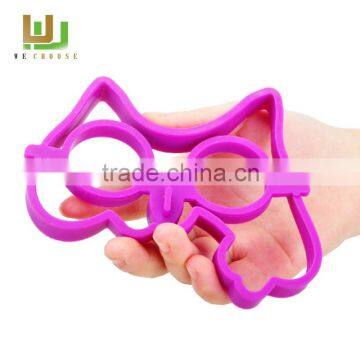 High Quality cute shape silicone fried egg ring pancake rings egg tart mold