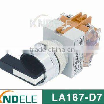 2 or 3 position rotary selector switch with long handle silver contact D7-11XB