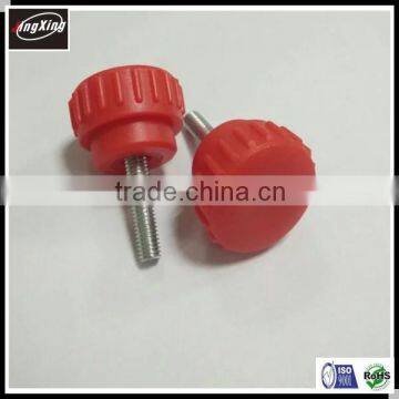 good price high quality M4 plastic round knurled knob