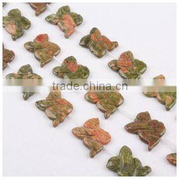 Unakite, gemstone beads,semi-precious stone beads