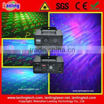 Christmas lighting RGY Multi-Effect Laser with LED background