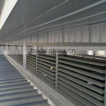 Aluminium extrusion profiles for Louvers panel,aluminum sun louver blade