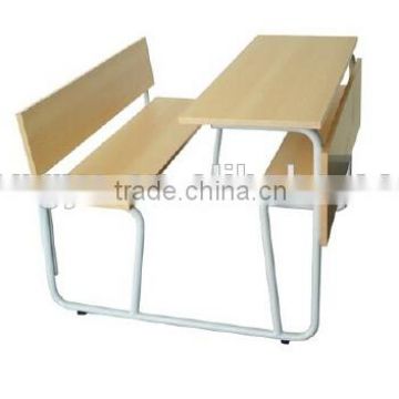 Detachable Double Student Desk&Chair,Wooden Student Desk and Chair