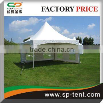 tensile canopy 5m x5m in aluminum structure for garden party