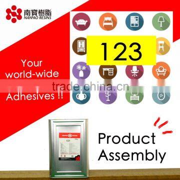 NANPAO Yellow Transparent solvent based CR Glue For Product Product assembly