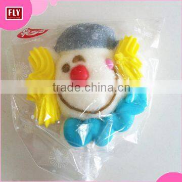 Happy Face Custom Pattern Marshmallow Lollipop Candy photo-3