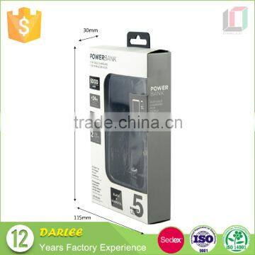 Recyclable Embossing Custom Paper Packaging Box for Power Bank photo-5