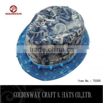 fashion cotton baby hats wholesale cheap fedora hats