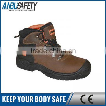 made in china brown safety shoes with steel toe