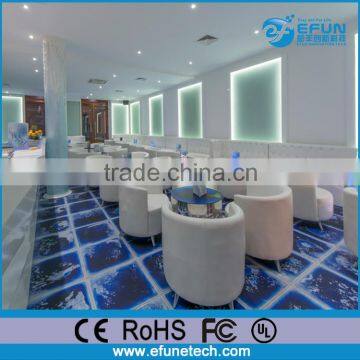 decorative pvc color removable liquid mat tile,vinyl floor liquid carpet