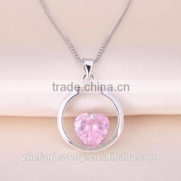Hamsa Jewelry Cubic Zirconia Pendant Brass With Cubic Zirconia for Lover Pendant