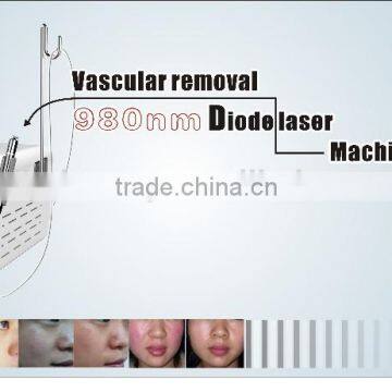 Medical Skin Treatment 980nm Diode Laser Vascular Removal Machine for Varicose Veins Treatment photo-2