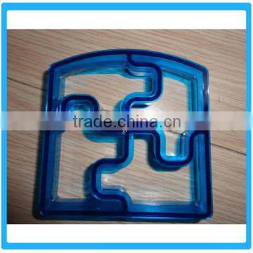 Food Grade Puzzle Sandwich Cutter,Plastic Panel Pastry Cutter,Kitchen Accessories Cookie Cutters