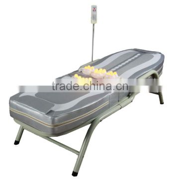 XT-168-1A Migun Hot Heated Portable Tai Korea Cheap Nuga Best Warm LCD Automatic Electric Rolling Thermal Jade Stone Massage Bed