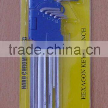 9pcs hex key wrench