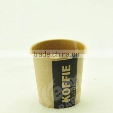 Kraft Paper Made for Beverage,brown Color Cup,green New Develop Product photo-5