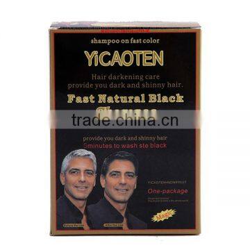 black hair shampoo for hair dye of yosaten black hair shampoo