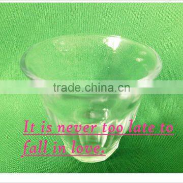 150 ml clear glass material ice cream candy empty cup/drinks cup