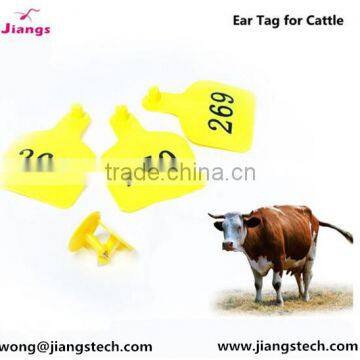 Animal Brass Cow Tags Imprinted Cattle Ear Tags