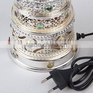 Electric Arabic Incense Burners Eu Plug Censer With Pagoda/Tower Shape Thurible