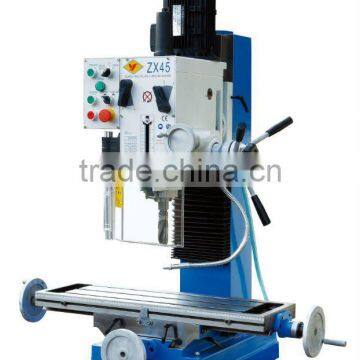 Drilling and milling machine