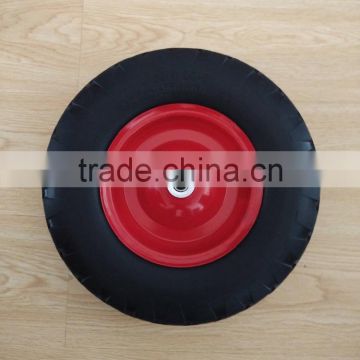 4.80/4.00-8 39cm diameter pu foam wheel