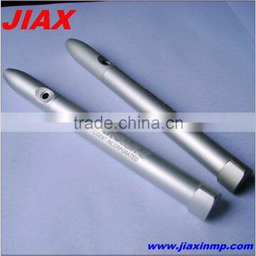 manufacturer customized high precision cnc titanium pen parts, titanium anodized