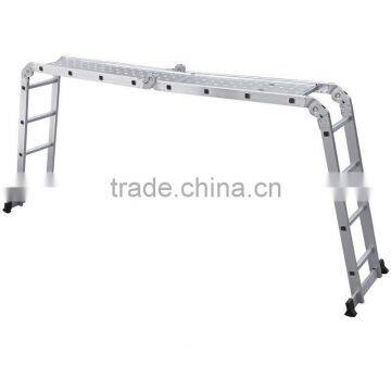 Aluminium Multi-Purpose Ladder 4.63Meters 4x4 Rung With Tool Tray photo-3