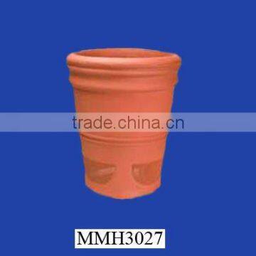 Wholesale rare rustic terracotta flower pot